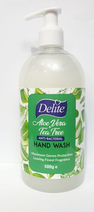 Delite l Anti-bacterial Hand Wash l ALOE VERA l Max. Germs Protection l ...
