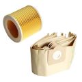 5X Dust Bag 1X Filter for KARCHER WD3 Premium WD 3,300 M WD 3,200 WD3.500 P 6,959-130 Vacuum Cleaner. 