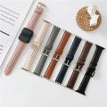 GEAK Leather Smartwatch Straps Band Compatible with Apple Watch Bands 42mm/ 44mm/ 45mm/ 49mm Men or Women, Top Grain Genuine Leather Strap Wristband for iWatch Series 9 8 7 6 5 4 3 2 1 SE Ultra 2 Ultra. 