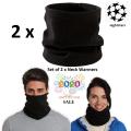 2 X Thermal Winter Fleece Neck Warmer Tube Snood Scarf Face Mask Special Offer. 