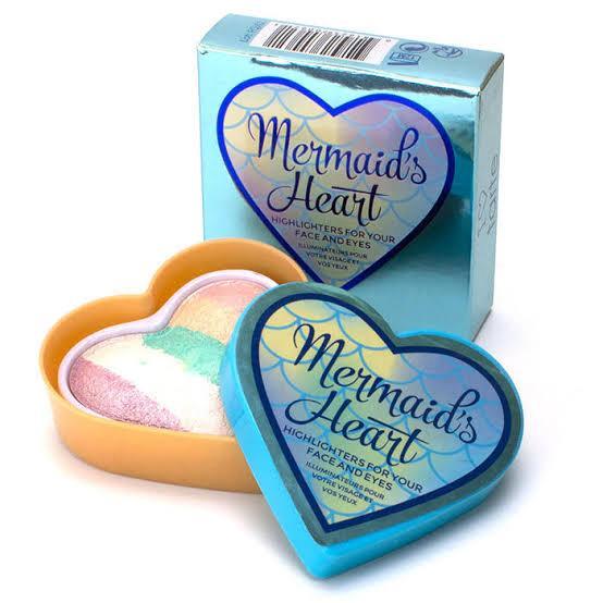 Mermaids Heart Highlighters For Face & Eyes