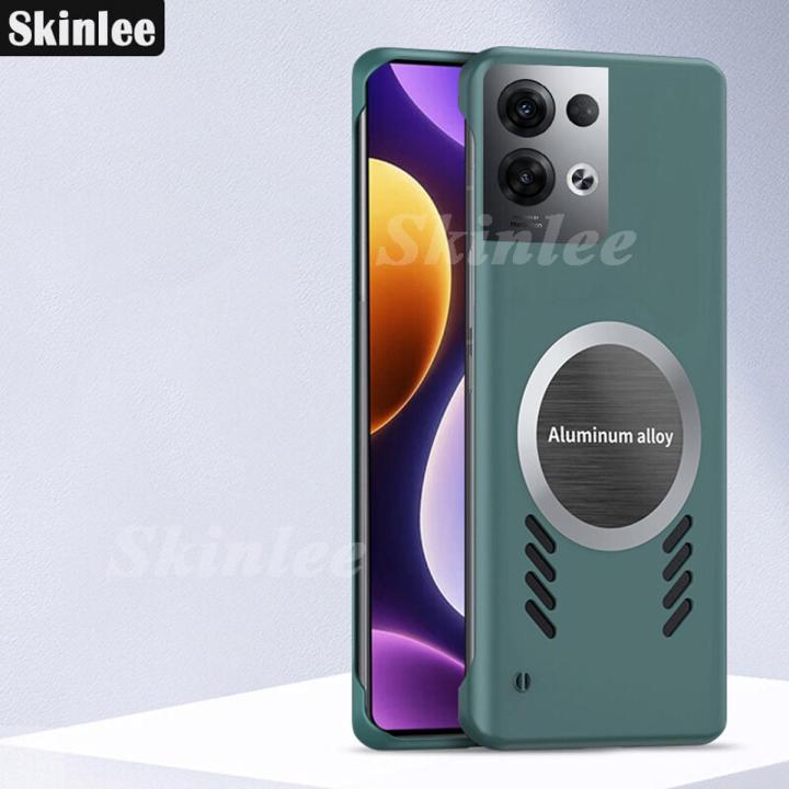Phone Case for OPPO Reno 8 Pro 5G Back Cover Ultra-thin Borderless Heat Dissipation Porous Anti Drop Protect Case for OPPO Reno 8Pro 5G Phone Cases