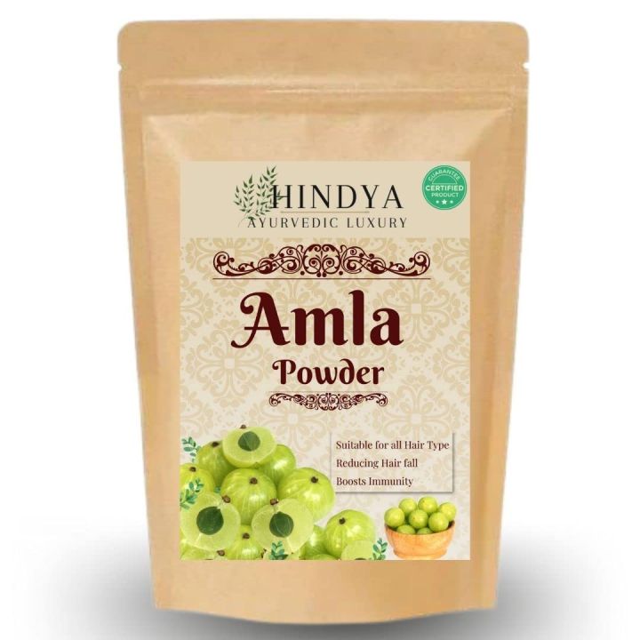 Amla Powder For Hair | Organic |  Gooseberry Powder | Black Colour (100g)