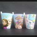 Sippy Cup 300 ml | Glass with pipe | Straw Glass| Cartoon Cups for boys and girls Straw Cup Water Glass Juice Cup With Straw For Kids Random Design. 