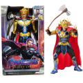 Avengers: Thor with Helmet Love and Thunder Action Figure - Toy For Kids- 11 inches. 