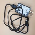 Lenovo Mobile Charger Adapter - USB Type C Data Cable (95Cm) - 3A Adapter Output - Fast Andriod Charger - 15W - Qualcomm Quick Charge 3.0 - Fast Charging Enabled - Wall Charger - Turbo Charge - Model SC-21 & R3.0 – Black. 