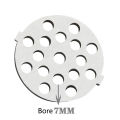 Meat Grinder Replacement Parts Included 2PC Cutter Cutting  2PC Meat Chopper Plates Mincer Part for MG30/60 Grinder. 