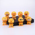 Pack of 3 Emoji Smile Face Spring Shaking Head. 