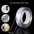 Nano Tape 3 Meter Double sides Transparent Silicone Strong Adhesive. 