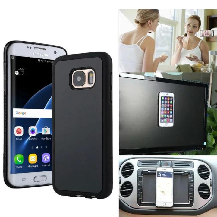 【Breakfast Daieu】Case For Samsung Galaxy S21 Ultra S20+ Note 20 Anti Gravity Cover For Samsung Galaxy S7 Edge S8 s9 S10 Note 10 Plus Nano Suction