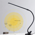 JDXHLAU Clip-on LED Easel Light with ClearSun LED Technology,Clamp Light, Adjustable and Flexible Neck for Precision Lighting. 