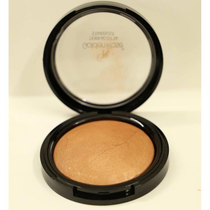 Golden Rose-Terracotta Stardust-Makeup-halal makeup-Halal Cosmetics-Makeup Products-Makeup deals-Powder-Terracotta Stardust - Face Powder - Pearly Skin - Pink Skin - Blush Powder - Blush Makeup - Halal Makeup - Terracotta Stardust