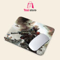 Gaming Mouse Pad Premium  8" x 6.5  Thick Non-Slip Rubber Base, Smooth Cloth Surface for Precision Control - Tozistore. 