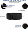 Sports Factory - 4 inch Weight Belt, Weight Lifting Belt for Men and Women, Back Support for Lifting, Squat and Deadlifting Workout, Weightlifting Belt, Olympic Lifting, Weight Belt With Free Straps. 