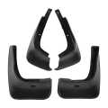 Genuine Toyota Corolla 2009-2013 Mud Flaps-Splash Guards- 4 Piece Set-Black. 