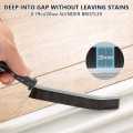 Gap Cleaning Brush, Hand-held Crevice Cleaning Tool, Window Groove Cleaning Brush, Small Crevice Cleaning Brushes For Blind, Baseboard, Fan, Window Or Sliding Door Track, Cleaning Supplies, Cleaning Tools. 