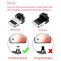 KAIQISJ 540 Rotate Magnetic Cable USB-C Magnetic Charger Micro USB Type C Cable Mobile Phone Cable For iPhone Xiaomi Poco Huawei. 