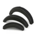 3Pcs/set Hair Pads Volume Increase Puff Bun Maker Donut Magic Foam Sponge Bump Up Insert Base Accessories 100% brand new and high quality Perfect for giving your plain hair a look. 