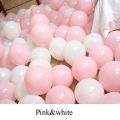 Jumbo Size Unicorn 5 Pcs.  Foil Balloons Set in Pink Color For Birthday - Party and Home Decoration - Pink and White balloons - Unicorn Cake Topper for Unicorn Birthday Theme. 