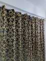 Export Leather Double sided heavy fabric curtains (1 Curtain). 