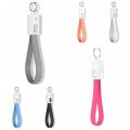 USB C Data Wire Type C Keychain USB Cable Micro USB Data Sync Mini Key Chain Charger Cord Keychain Lanyard Design 20cm Phone Accessories. 