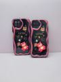 itel S23 Back Cover Colorful Wavy Phone Cases - luxury Back Cover - Creative Lovely 3D Doll -Girls Back Cover - itel S23 Fancy Girls Back Cover. 