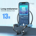 Bone Conduction Headphones Bluetooth Wireless Waterproof Comfortable Wear Open Ear Hook Light Weight Not In-ear Sports Earphones. 