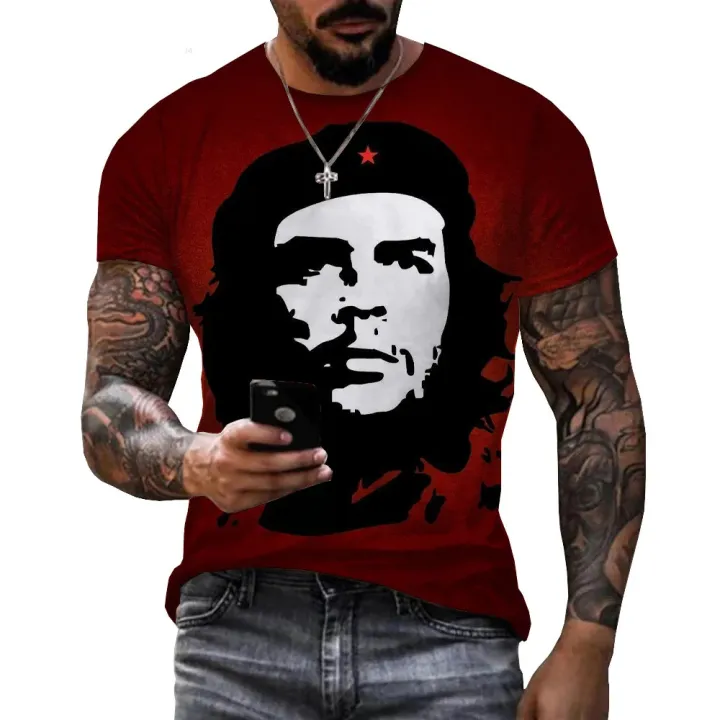 2025%20New%203D%20Che%20Guevara%20Graphic%20T%20Shirt%20For%20Men%20Clothing%20Harajuku%20Fashion%20T-Shirts%20Leisure%20O-neck%20Short%20Sleeve%20Pullover%20Summer%20Loose%20Tops%20-%20Image%209