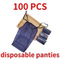 Black Travel Sweat Steam Sauna Breathable Disposable G-string Panties Underwear T-back Saloon Spa Underwear Women Underwear. 