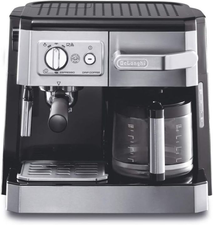 Delonghi BCO420 Espresso Coffee Maker, 220-volt (Non-USA Compliant), Silver