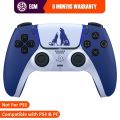EGM RS-5 Pro Wireless Controller Compatible for PlayStation 4 & PC with 6-Axis Gyro, Dual Vibration, Type-C, New - Ultimate Gaming Experience for PS4, Windows, Laptop. 