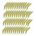 50Pcs/Lot Carp Fishing Hook Sleeve Hair Rig Line Aligner Soft Anti Tangle Fishing Kickers / Line Aligners Accessories. 