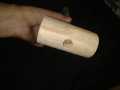 2 pcs baby Wooden Hammer strong for kids Wooden Mallet Handmade decorative eco friendly wooden hammer toy for children and interior Craving Hammer Punching Tool. 