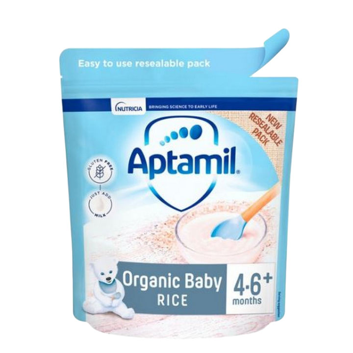 Aptamil Organic Baby Rice 4-6 Months+ 100G