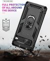 Google Pixel 7 Back Case Cover Heavy Armor Shockproof Case With Magnetic Ring Holder (Random Colors). 