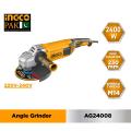 Ingco Angle Grinder 2400W 9". 