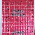 Happy Birthday Printing Foil Curtain Backdrops Birthday Party Decorations Sequin Wall Backdrop Wedding Party Backdrop. 