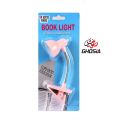 LED Mini Book Light Reading Light Mini Clip-On Study Desk Lamp Battery Powered Flexible Bedside Table Lamp Lighting Lamps - 2098. 