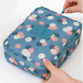 Makeup Bag, Portable Cosmetic Bag, Large Capacity Travel Makeup Case Organizer, Black Makeup Bags For Women Toiletry Bag For Girls Traveling With Handle And Divider - 1Pc. 