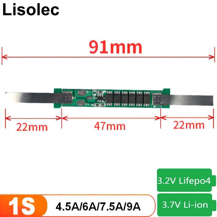 1S BMS Charge Discharge Plates 3.2V Lifepo4 32650 32700 3.7V Li-ion 21700 18650 Lithium Battery Protection Circuit Board Module