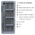 Precision Screw driver Set 24 in 1, Magnetic Driver Bits Set Repair Tool with Alluminum Box Multi-Purpose Screwdriver Set, Professional Repairing Tool Kits. 