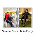Naseem shah photo diary in 4x6 inches with 20 Pages of your choice l Naseem Shah Photo Diary with your own photos. 