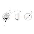 2 PCS TWS In-ear 8MM Headphone Speaker 3RD Generation Unit Full Range Headset Driver Repair Earphone. 