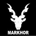 New Hot Selling Popular logo MARKHOR White Car sticker Window,Body and decal vinyl auto laptop sticker 3.5 x7 inch. 