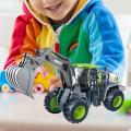Excavator Model Exquisite Paint Alloy Diecast Eneering Car Toy. 