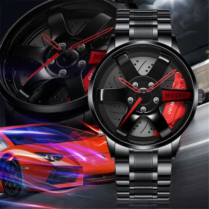 Men's%20100%25%20Imported%20Branded%20watch%20Waterproof%20Quartz%20Watch%20with%20Car%20Wheel%20Rim%20Hub%20Design%20(Does%20not%20rotate)%20-%20Image%202