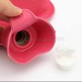Classic Red Rubber Hot Water Bottle, Hot Compress, Pain Relief from Headaches, Cramps, Arthritis, Back Pain, Sore Muscles, Injuries - 2 Quart Capacity. 