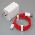 OnePlus 10Pro 80W SuperVooc Charger Adapter + Cable Warp Charger with Fast Charging Cable USB A to USB C - 80W Ultra Fast Power Adapter. 