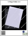 L Shape Folder A-4 Sizes Transparent (0.12mm Thick) (Pack of 96 Pcs). 