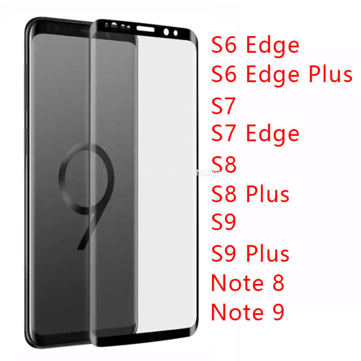 New style Tempered Glass for Samsung Note 9 8 S9 S8 Plus S7 S6 Edge Protective Glas Screen Protector on Galaxy Not 8s 9s 7s S 9 8 7 6 Film